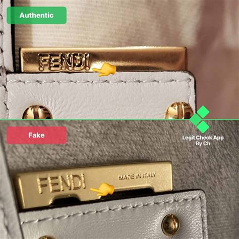 fendi fake vs real|fendi authenticity check.